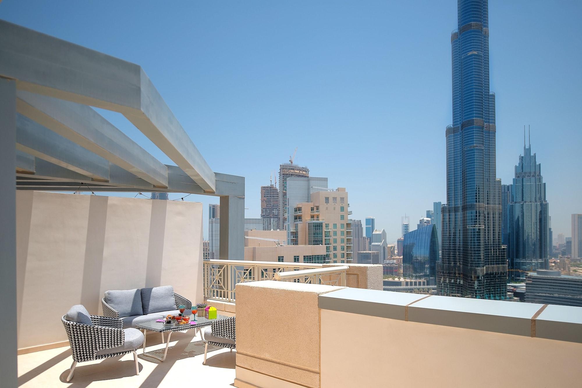 Dream Inn - Apartment With Private Terrace, 29 Boulevard Downtown Dubái Exterior foto