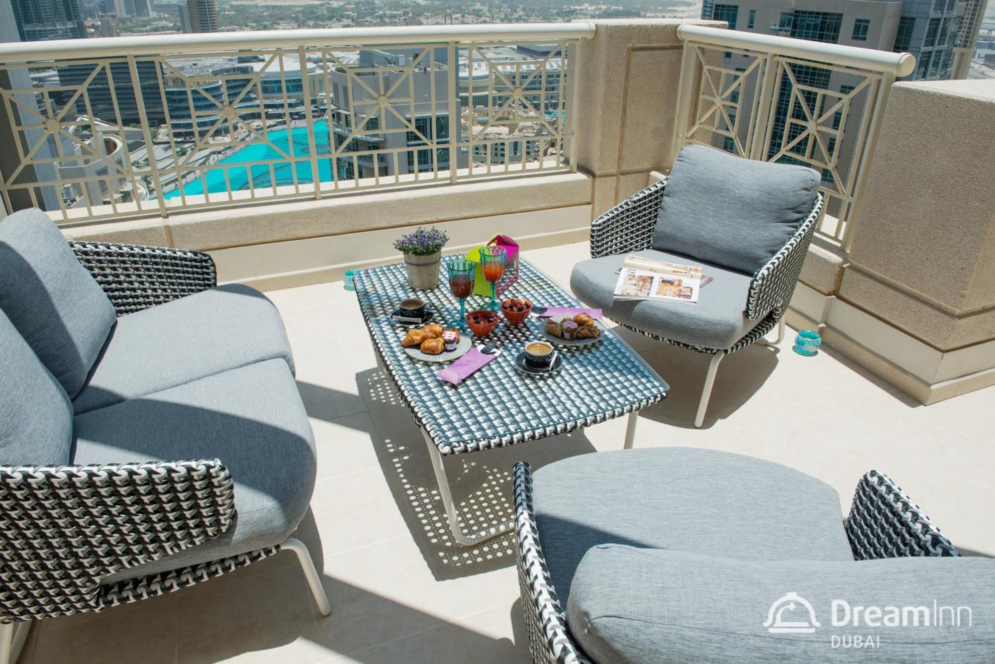 Dream Inn - Apartment With Private Terrace, 29 Boulevard Downtown Dubái Exterior foto